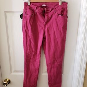 Fuchsia rockstar jeans
